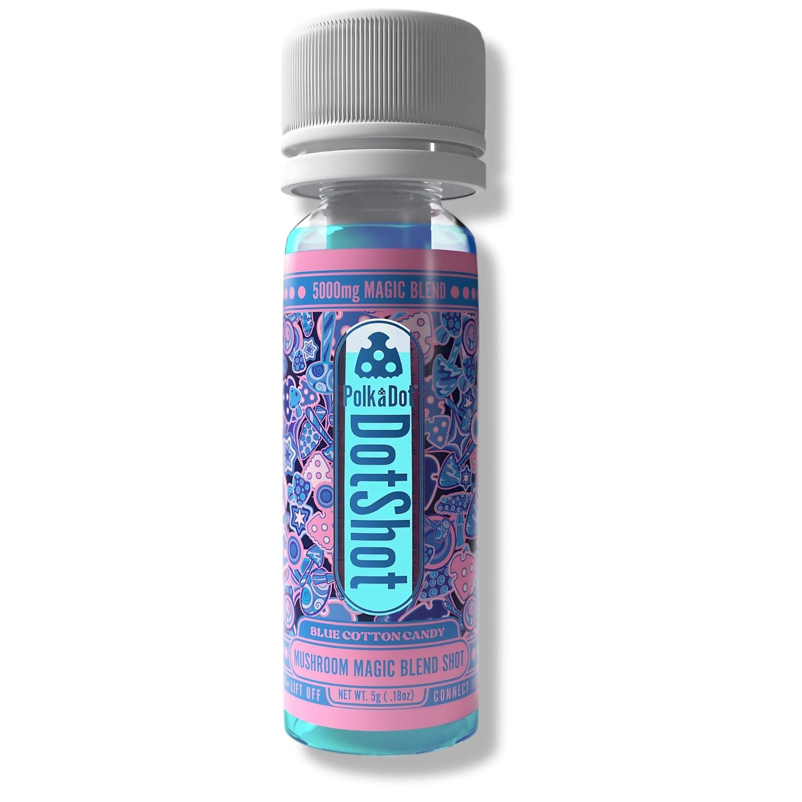 Blue Cotton Candy DotShot