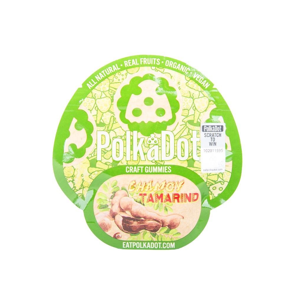 Polkadot Chamoy Tamarind Gummies - Tangy Spice Adventure