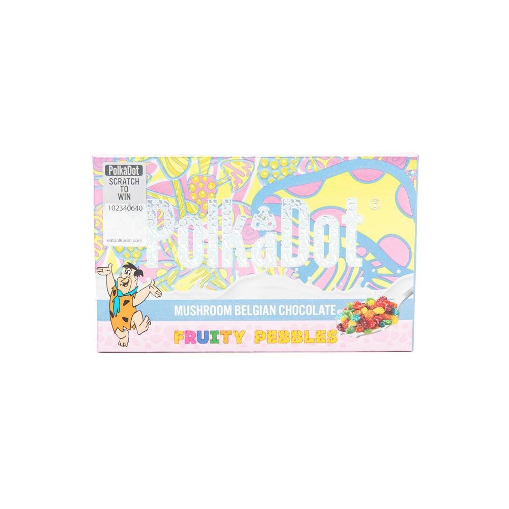 Polkadot Fruity Pebbles Chocolate - A Colorful Indulgence