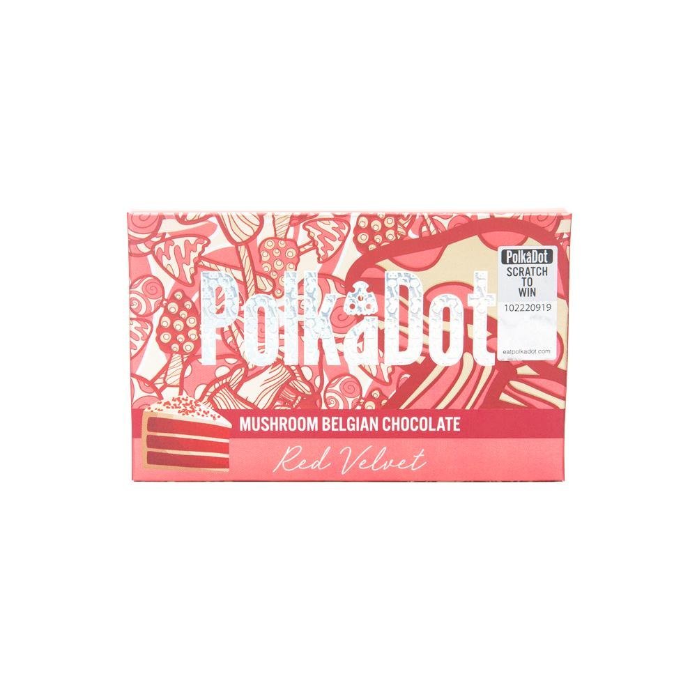 Polkadot Red Velvet Chocolate - Velvety Indulgence