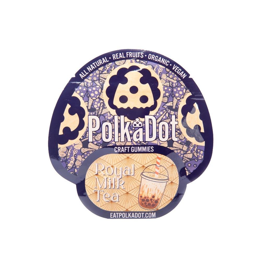 Polkadot Royal Milk Tea Gummies - Cozy Almond Bliss