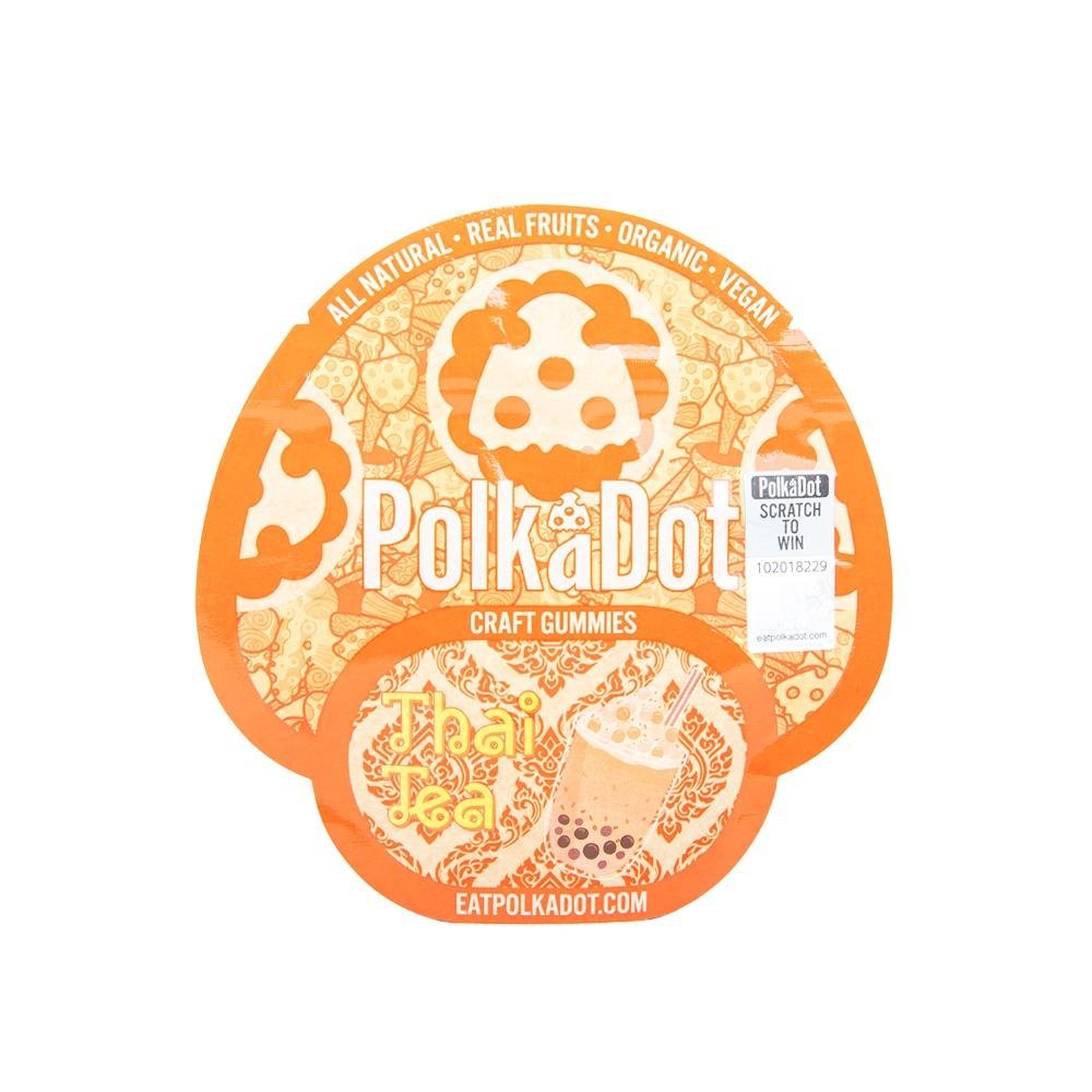 Polkadot Thai Tea Craft Gummies - Exotic Aromatic Bliss